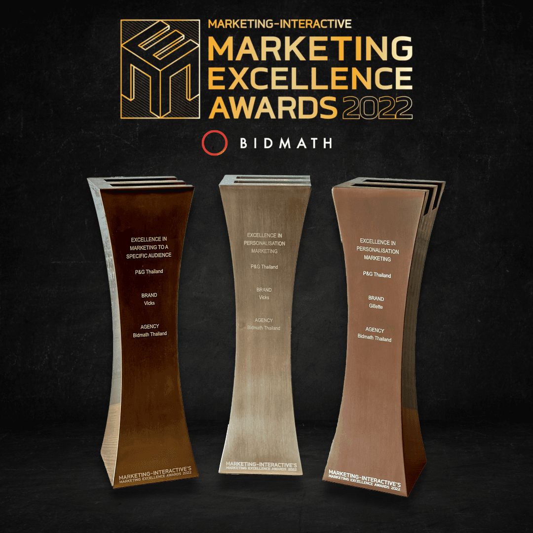 Bidmath wins multiple awards from the 2022 Marketing Excellence Awards